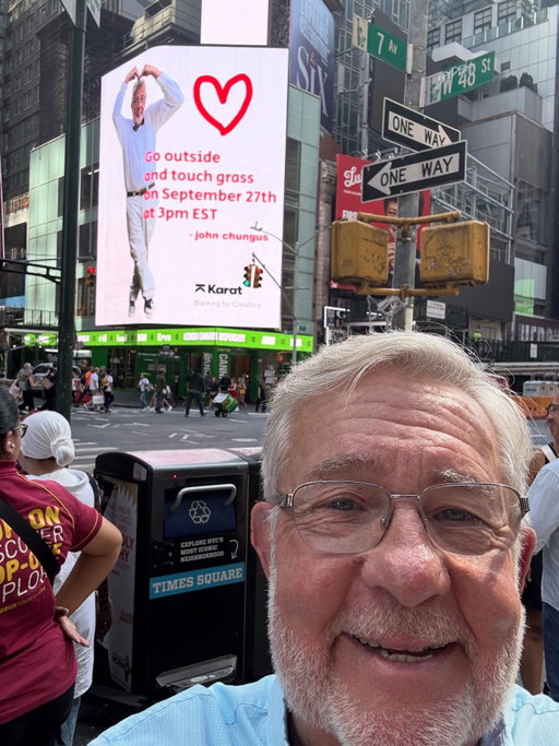 Paid $10000 for this Billboard In Times Square! 😄 #GoodCause