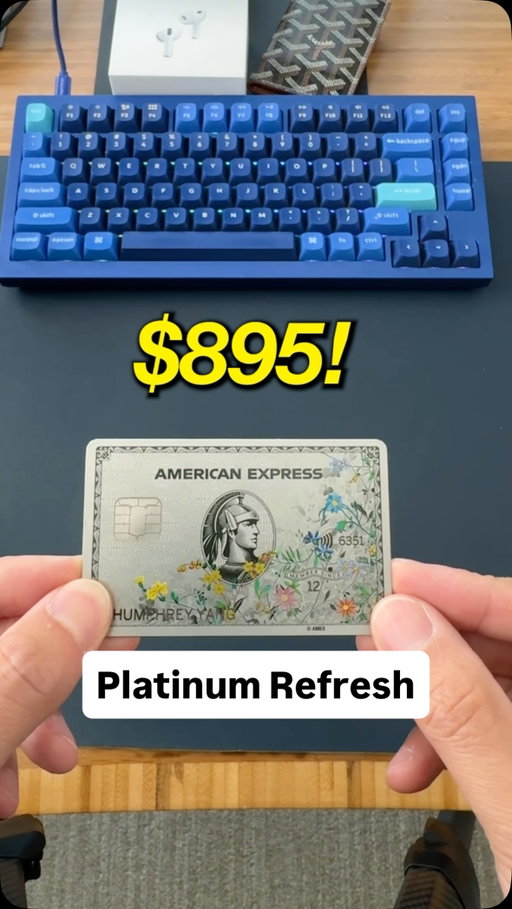 The American Express Platinum just refreshed its perks and annual fee. Is it still worth it?

Comment “refresh” and I’ll personally DM you my referral link.

Let me know your thoughts on the refresh below! And use your credits before Sept 30 if you already have the card!