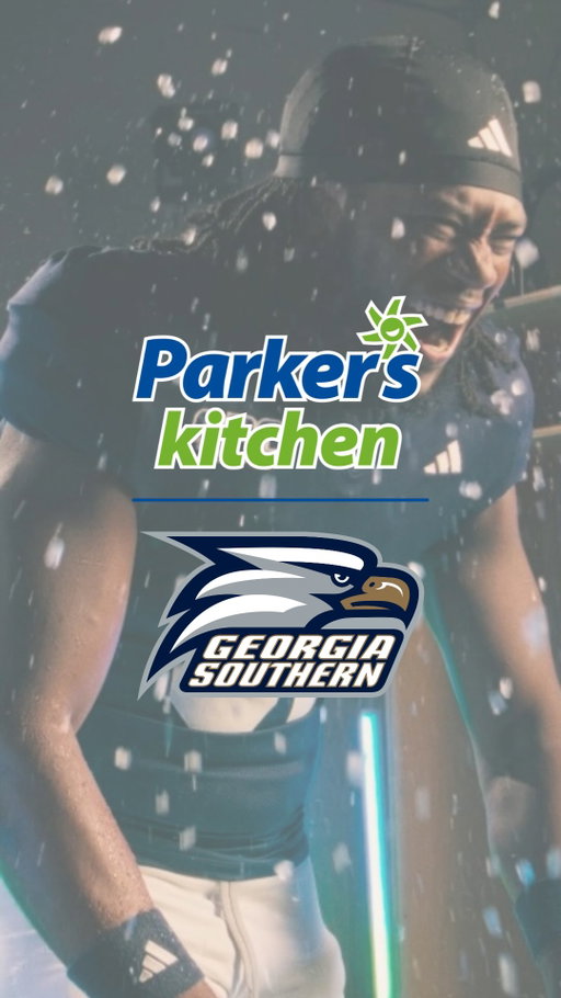Big news, Eagle Nation! 🔥 Parker’s Kitchen is proud to announce that we are the Official Convenience Store of Georgia Southern Athletics! 🏈💪 From the field to Parker’s Kitchen, Josh, JC, Dalen, and Chewy know how to eat like champions! #HailSouthern #GATA #EagleNation #GoEags #GamedayTheParkersWay #ParkersKitchen