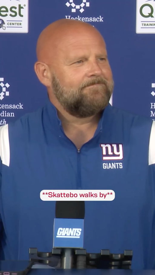 There's no one quite like Cam Skattebo 🤣