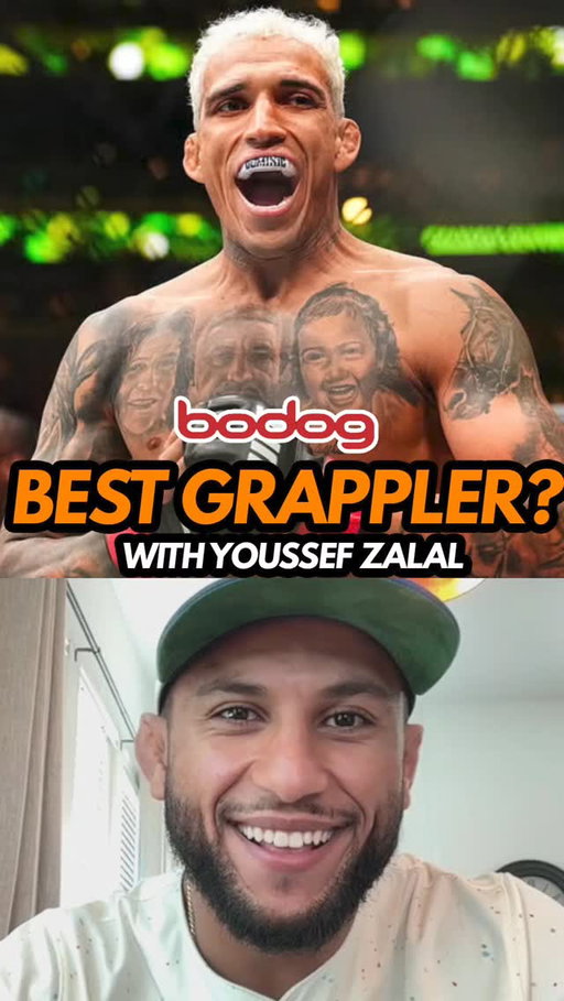 Who's the best grappler in UFC history? 
UFC featherweight Youssef Zalal  @themoroccandevil tells us

Full interview on @bodogcanada channel

#youssefzalal #lynchonsports #ufcinterviews #khabibnurmagomedov #demianmaia #georgesstpierre #danielcormier #demetriousjohnson #charlesoliveira #ufcrapidfire