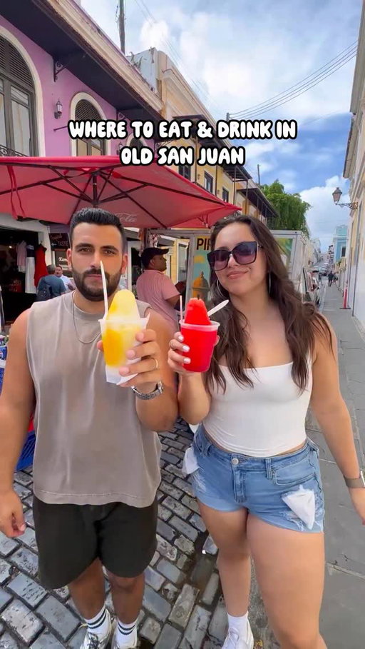 Here are the Best Food & Drinks we had in Old San Juan, Puerto Rico 🇵🇷 
—
🍞 Spiga 
🥪 Mallorca 
🍌 El Jibarito
🇵🇷 Deavedura
🍹 La Factoria 
☕️ Cafe Con Ron 
💣 Canon Club 
🍕 Pirolo Pizza Rustica
🍍 Barrachina 
-
What are your favorite spots in San Juan? 👌🏼🔥