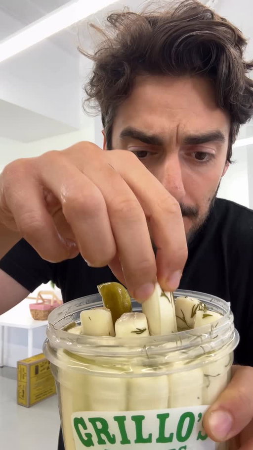 Ok this works 😭😮‍💨🤌🥒

@grillospickles 
@frigocheeseheads 

What should I pickle next 😭😮‍💨👇🏽👇🏽