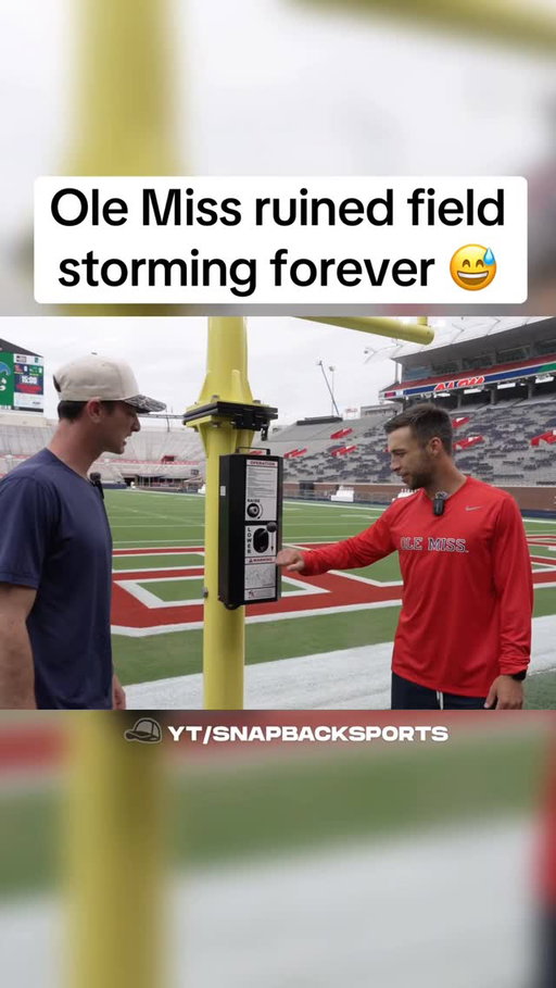 No more field rushing at Ole Miss…

Thoughts @thefieldrush?