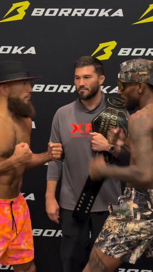 @BorrokaMMA presents #XFC53: FACE-OFFS! 😤

@BorrokaMMA presents #XFC53 takes TOMORROW at @VHLVTheater at @VirginHotelsLV in #LasVegas, #Nevada.

🎥: Watch it LIVE on @beINSportsUSA at 9 p.m. ET / 6 p.m. PT.