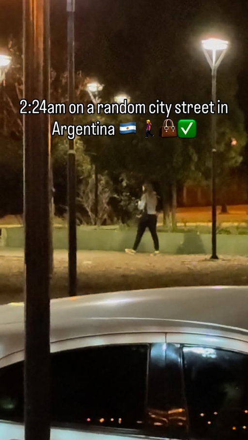 Salta, Argentina 🇦🇷: I can’t remember the last time I saw a woman walking alone in an urban area after 2am anywhere in the Americas outside of New York City. Almost every city I visit in Argentina I see this.