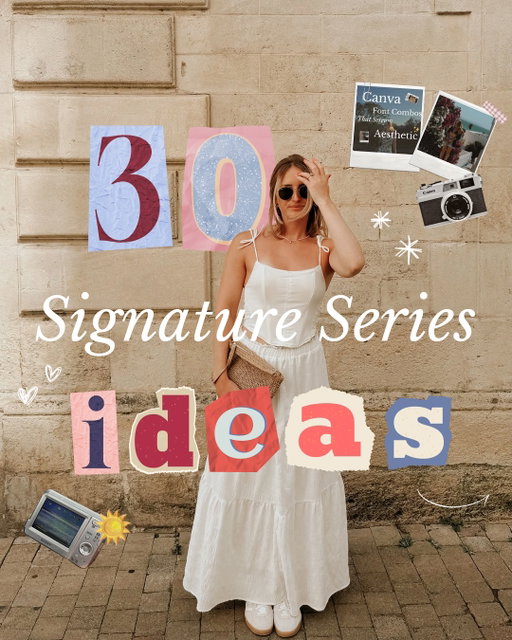 Your signature series = lowkey your secret weapon for growth. Here’s a little inspo to help you kick it off 🌴