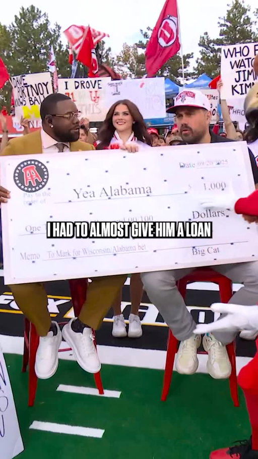 Big Cat had to pay up 🤣
