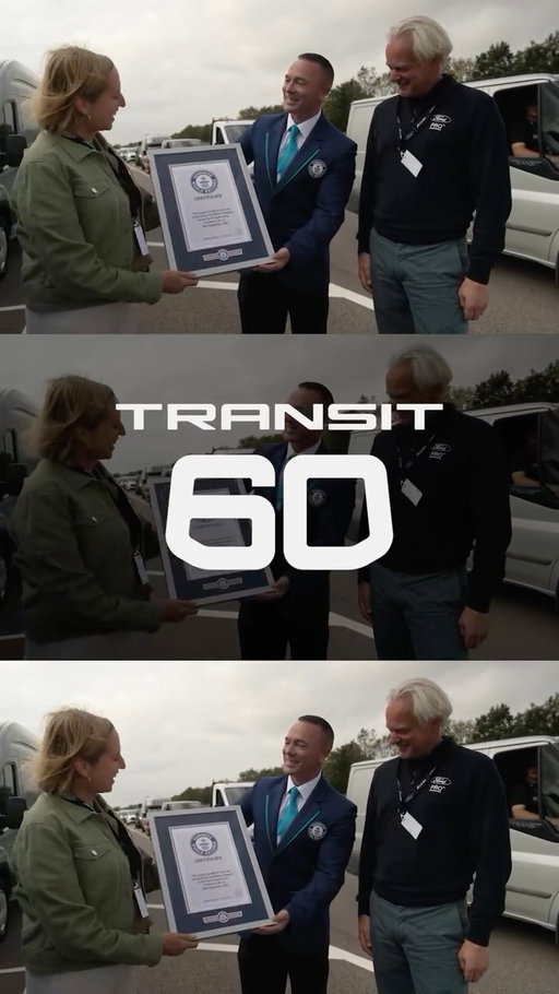 Did someone say @guinnessworldrecords title holders? 

We’re officially in the record books for the Largest Parade of Vans!

This milestone was made possible by the passion and dedication of Transit drivers worldwide, everyday heroes who help our communities thrive.

Together, we didn’t just drive… we made history.

#GuinnessWorldRecord #FordConvoy