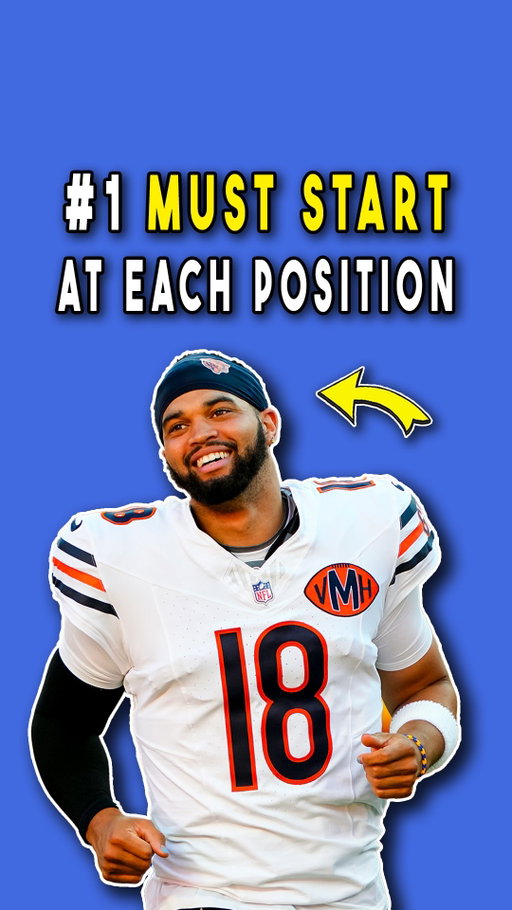 The #1 Must Start player at each position for Week 3 fantasy football:

RB: Jordan Mason

Aaron Jones is out, and Mason is set to take on a full workload.

As a starter last season across 5 starts, Mason averaged over 100 yards and 21 carries per game.

Expect Minnesota to lean on him this week in a good matchup against the Bengals…

TE: Jake Ferguson

He leads all TEs with 14 catches through 2 games and now he’ll face a Bears defense that allows the most passing yards per play this season.

Ferguson also has run the 4th most routes among TEs – he’s on the field often for Dallas…

QB: Caleb Williams

The real-life play has been ugly – but in fantasy Williams has been awesome.

Believe it or not – he’s a Top 10 fantasy QB right now averaging over 20 points per game.

And now he faces a banged-up Cowboys secondary that allows the 3rd most passing yards per game this season…

WR: Jakobi Meyers

He continues to be slept on but he’s a Top 20 WR this week.

In 2 games with Geno Smith, Meyers is averaging 11 targets and 83 yards per game.

And eventually he’ll start to score some TDs – it might just happen this week against the Commanders secondary.

#fantasyfootball