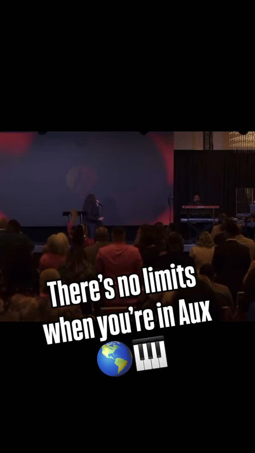 There’s no limits on Aux 🌎🎹 😅 #fyp #church #ignite #praisebreak
