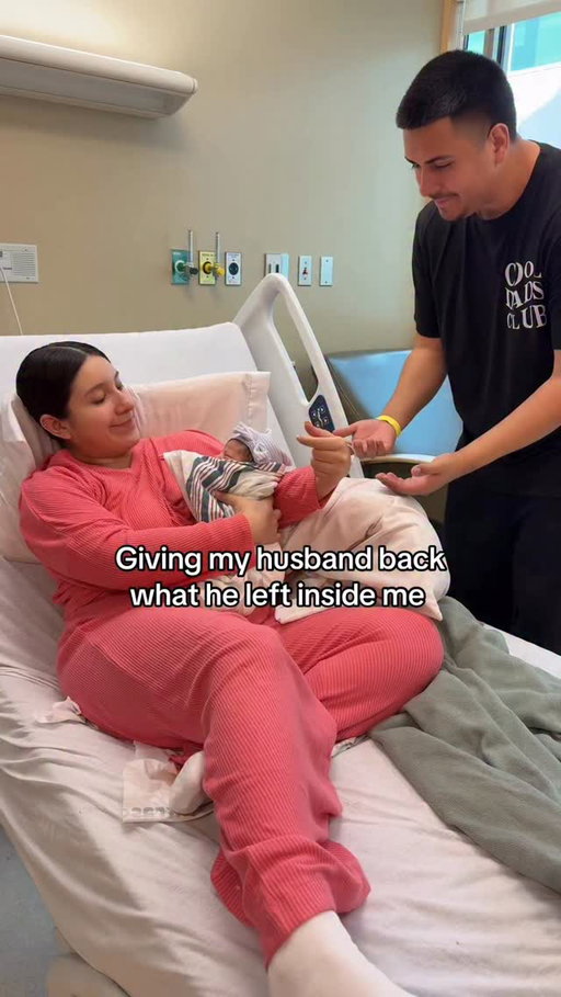 Baked her for him 🤭😂

#labor #humor #couples #pregnancy #laboranddelivery #explore #preggo