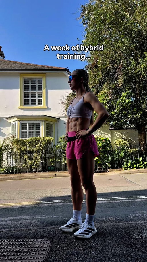 I planned your hybrid training workouts for a week so you don’t have to 🔗 in b!0 to join 

@gymshark c0dë ABBIE10