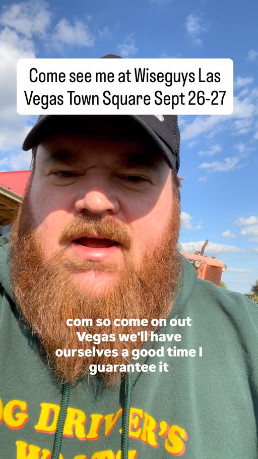 Next week I’ll be at @wiseguyscomedyvegas for 4 shows Friday & Saturday tickets available at link in bio