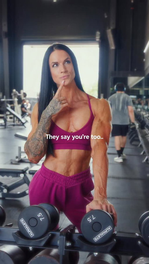 Too much for who? 
Your power. Your voice. Your body. Your presence. They were never meant to shrink for someone else’s comfort. 

Keep being too much. Always. 

—

Lift like a Lady Collection is now available to shop. 💕💪 Let us know your favorite items and what we should restock next! 👀#buffbunnycollection