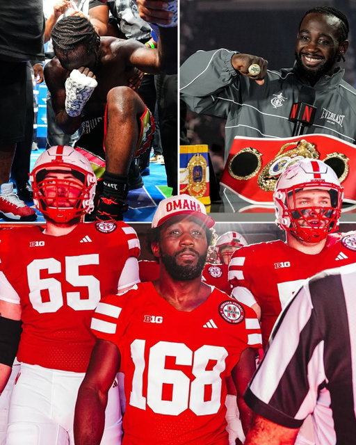Nebraska's own Terence "Bud" Crawford wouldn't miss game day in Lincoln 🔥 

Bud wore a No. 168 jersey to signify his new undisputed crown at the 168-pound division 🏆 

(📸 @huskerfootball, 📹 Amie_Just/X, Lincoln Journal Star)