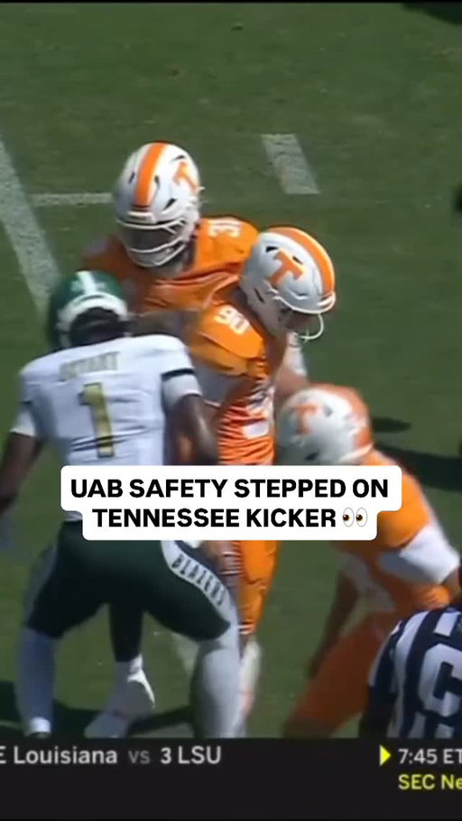 OH MY 😳 

#cfb #collegefootball #uab #tennessee