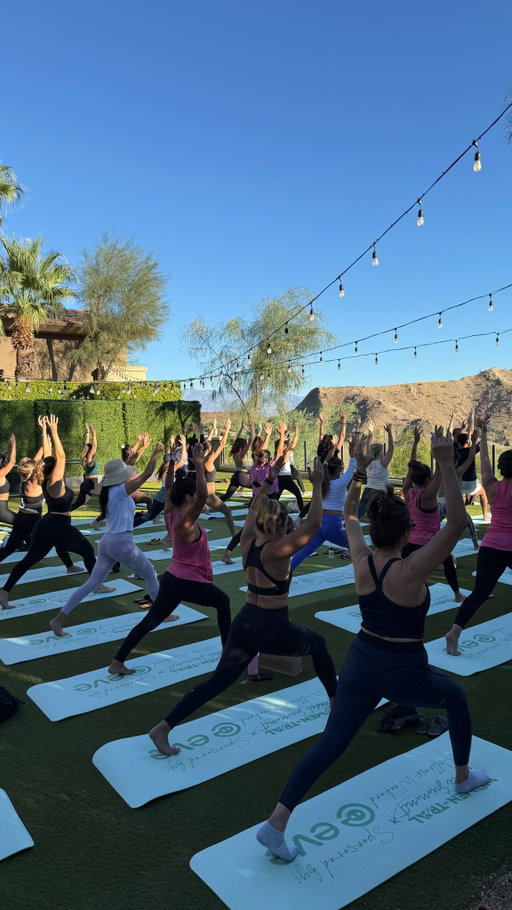 ✨ Start your Saturday with intention ✨ 🧘🏼‍♀️ 

This morning’s yoga + sound bath led by Kristina Welch @yoginatina , and generously sponsored by Eve @eve.legal.ai , set the tone for a restorative and empowering day at the WITTS Wellness Weekend. 🧘‍♀️🎶

Grounded, centered, and ready to dive into everything ahead. 💫 #WITTSWellnessWeekend #WomenInTrialTravelSummit