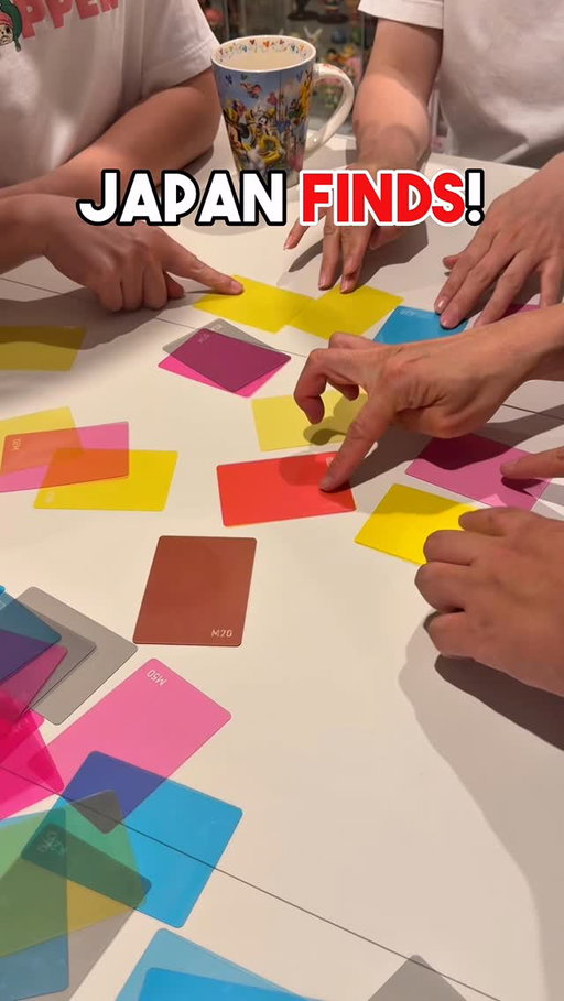 I found this amazingly unique and fun #boardgames #boardgame of colours! Perfect to play with friends. There is another way of playing, I’ll post that one soon! #japan #japanfinds #colors
