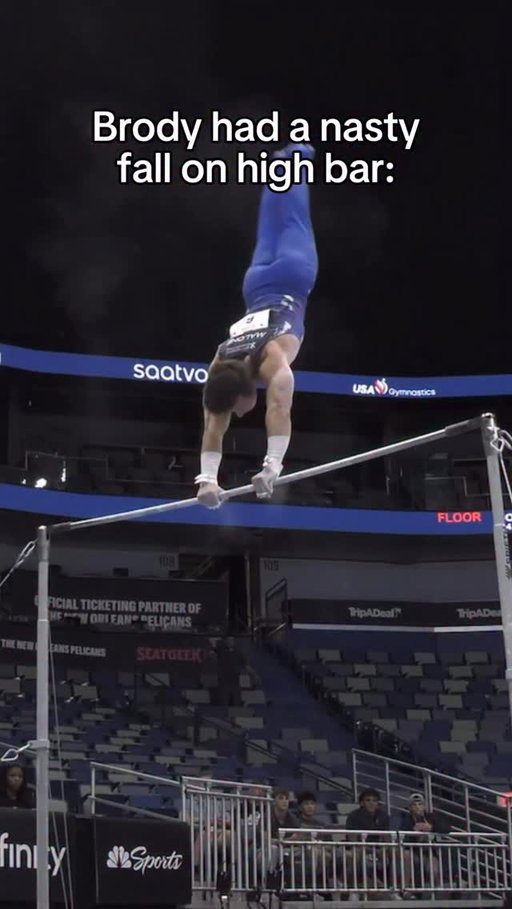 His dismount gave me chills 🤯 (Brody Malone) 

#gymnastics #gymnast #sports #sport #olympics #olympic