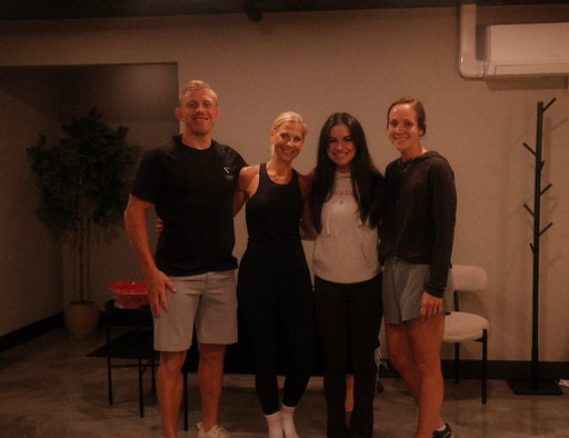 Today Pure Barre hosted classes @vitalitywellnessclub for the perfect blend of strength and self-care! 💪 Kristin brought the tunes and the barre burn while @food.freedom.momma brought the nutrition information 🍎 and @k2roots provided the refreshing juice shots!🫚🍋 Here’s to prioritizing wellness from the inside out ✨