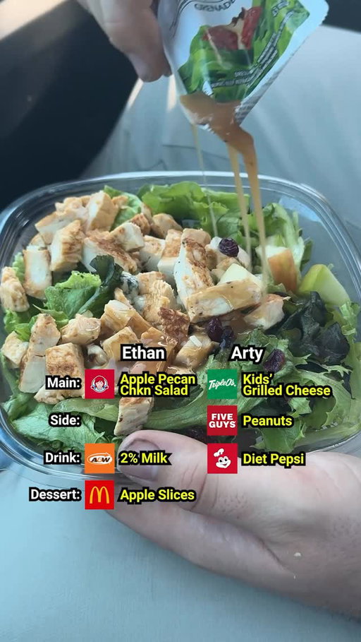 Drafting the Ultimate Fast Food Combo but the other person picks your item w/ @ethantylersmith