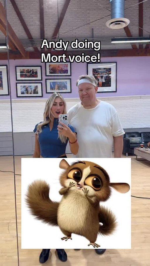 Andy doing Mort voice!! Got so many comments about this so here you go!! 🤩🤩🤩🤩 IM OBSESSED! @richtercommaandy