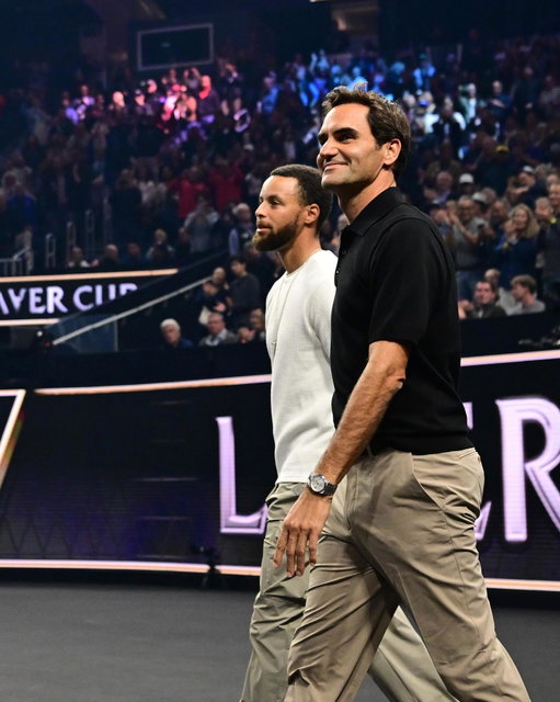 A walkout to remember ✨

#LaverCup