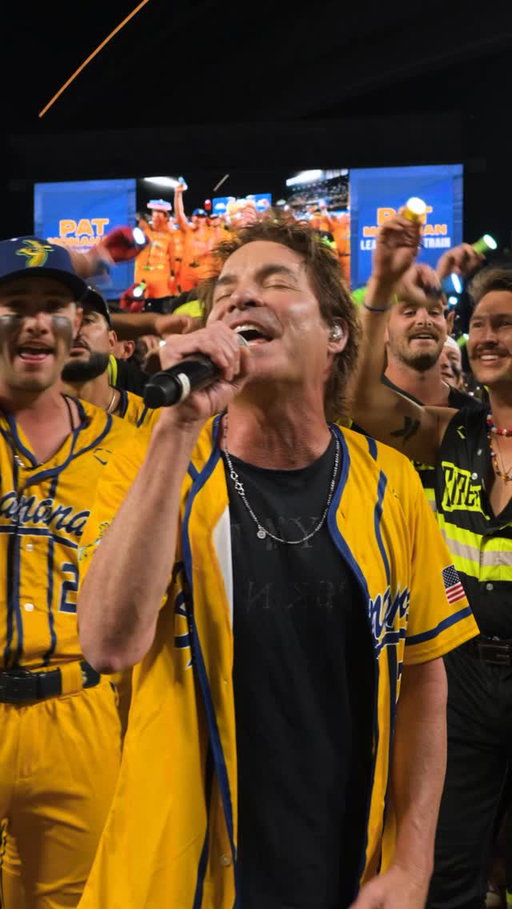 BANGER after BANGER 💥

Pat Monahan, the lead singer of @train, joined us for a LEGENDARY performance in Seattle

#savannahbananas #firefighters #train #baseballboys #halftimeshow