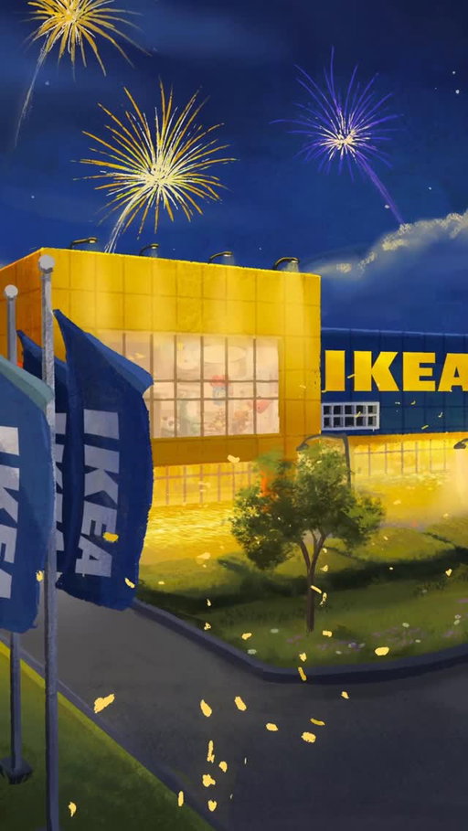 Happy 40th birthday IKEA meatballs! 🎉🧆🤎 Ever wondered what happens at IKEA after dark? ✨ Our soft toys come to life! Tonight, they’re throwing a party for our meatballs. Join in on the celebration: feast on a plate in the IKEA Restaurant, or pick up a pack from the Swedish Food Market. @onepikapi