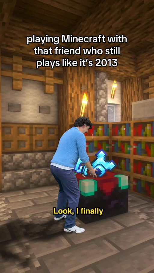 I refuse to change the way I play… 😂🔥 #comedy #videogames #minecraft