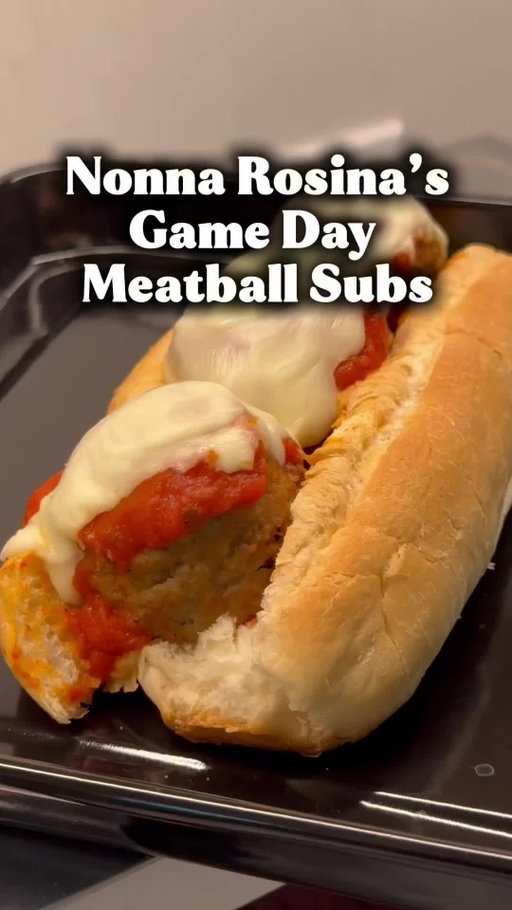 Game day hack: Meatball subs so good, your team could lose and you’d still win. 🏈🔥 Available wherever your Nonna shops!