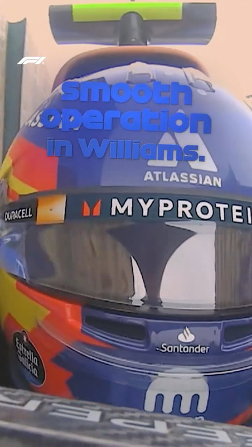 SMOOTH OPERATIONNNNN! 💙🥹

#F1 #Formula1 #AzerbaijanGP