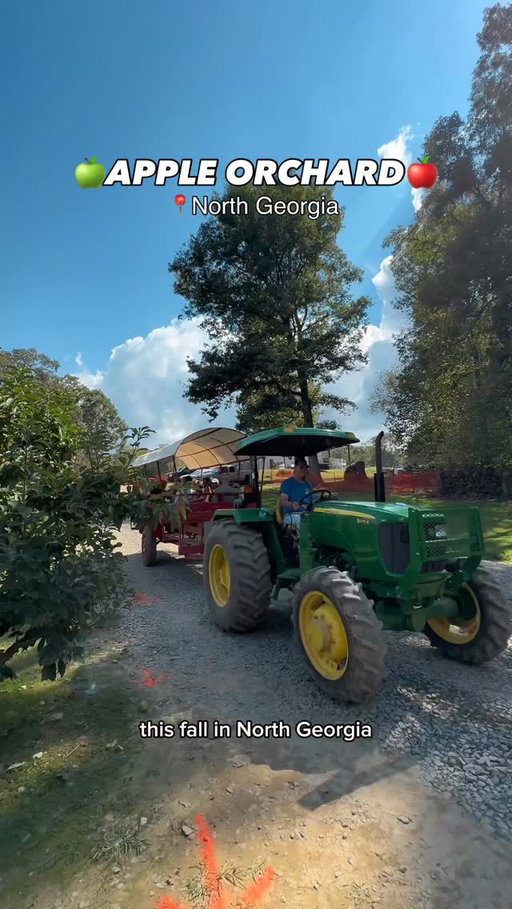 🍏APPLE PICKING IN NORTH GEORGIA🍎
only 1.5 hours from Atlanta!

ACTIVITIES:
Petting farm, wagon rides, playground, giant slides, pig races, trike rides, jumping pillows, ball zone, cow milking, zipper swings, corn hole, Spinning chairs, Giant Bubbles & fairy tale trail!

@hillcrestorchards in Elijay, GA

⏰Hours:
September & October 9AM - 6PM 

🚗Address:
9696 Hwy. 52 E. Ellijay, Georgia 30536

#northgeorgia #northga #northgeorgiamountains #northgamountains 
#alpharettamoms #thingstodoinatlanta #fallseason #fallvibes #northatlanta #metroatlanta