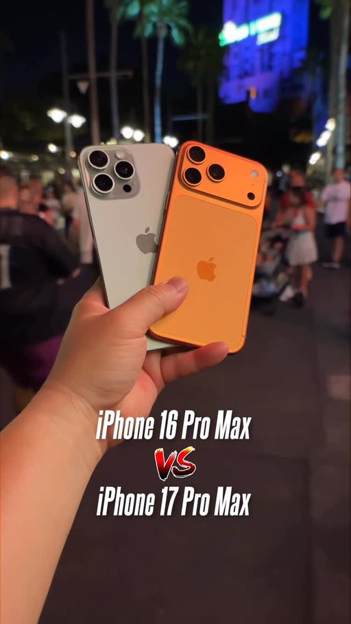 iPhone 17 Pro Max vs iPhone 16 Pro Max Camera Zoom Test at night! Is the new 4X telephoto lens that much better? The Zoom does get a nice bump from 25X to 40X. Is this smartphone worth the upgrade? #tech #technology #apple #iphone #iphone17promax #iphone16promax #shotoniphone #smartphone #reels #reelsinstagram