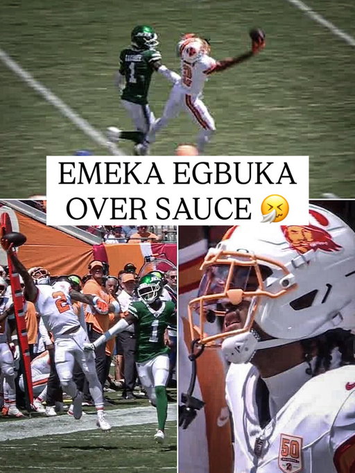The rookie only needs one hand ✋

(via @buccaneers)
