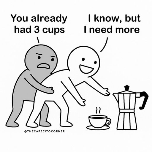Please, let me just have a cafecito ☕️