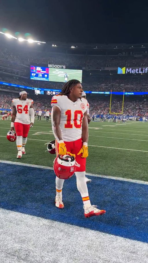 Primetime vibes back in Jersey 💯 

📺 KCvsNYG – 8:20pm ET on NBC