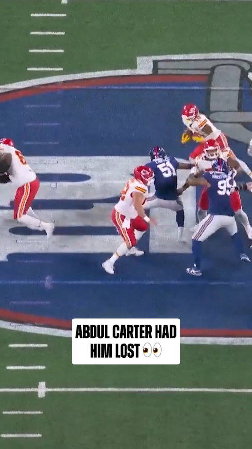 too quick with it 😮‍💨

KCvsNYG on NBC
Stream on #NFLPlus + Peacock