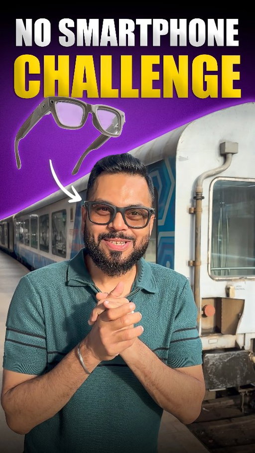 No Smartphone challenge. I used @RayBanMeta meta glasses during my Pune-Mumbai journey and this is how it turned out.

[Ray Ban Meta Glasses, Smart Glasses, Meta AI]

#RayBanMeta #RayBanMetaPartner
#RayBanMetaGlasses #MetaGlasses #MetaAI #techgadgets#SmartGlasses #SunGlass