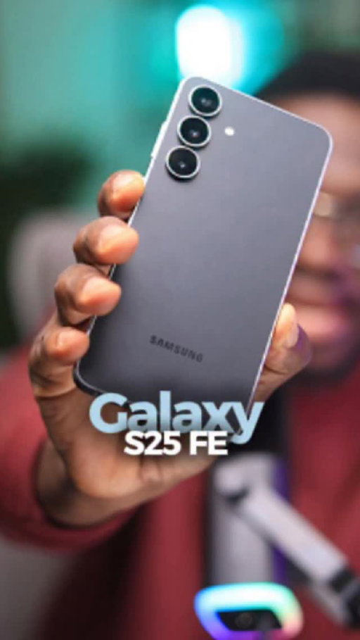 They called it the Fan Edition… but I swear this S25 FE feels like the Full Experience 😂🔥 From that crisp display to the camera that makes you rethink your old phone 📸—Samsung might’ve just made the budget king. 👑 Would you cop this over the flagship? #GalaxyS25FE #samsung