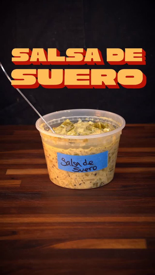 This week I’m making my take on a Chihuahua classic: salsa de suero. Northern Mexico is proud of its dairy heritage (for good reason) and they don’t let anything go to waste. The original version is made with the whey left over from cheese production  and it’s 🔥. Hope you enjoy! #salsa101 Drop a comment and I’ll send you the recipe.