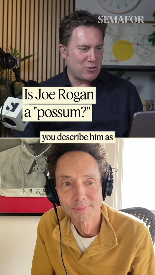 Is Joe Rogan a "possum"?

Malcolm Gladwell says he has fun listening to the podcast, but wishes Rogan "was better at his job."

Tap the link in our bio to listen to the full interview.