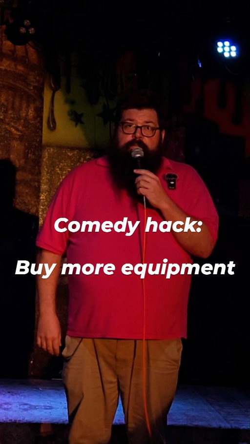 If you don't have any jokes the solution is to raise the quality of your recording equipment. 

Recorded with the DJI 2 lav mic @dji on my Samsung S24 @samsungmobileusa 

Open Mic comedy every Tuesday 10pm @andersonmillpub. North ATX.