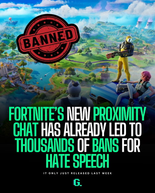 Have you tried out the proximity chat yet?
-
#gaming #fortnite #proximitychat #ban #banned