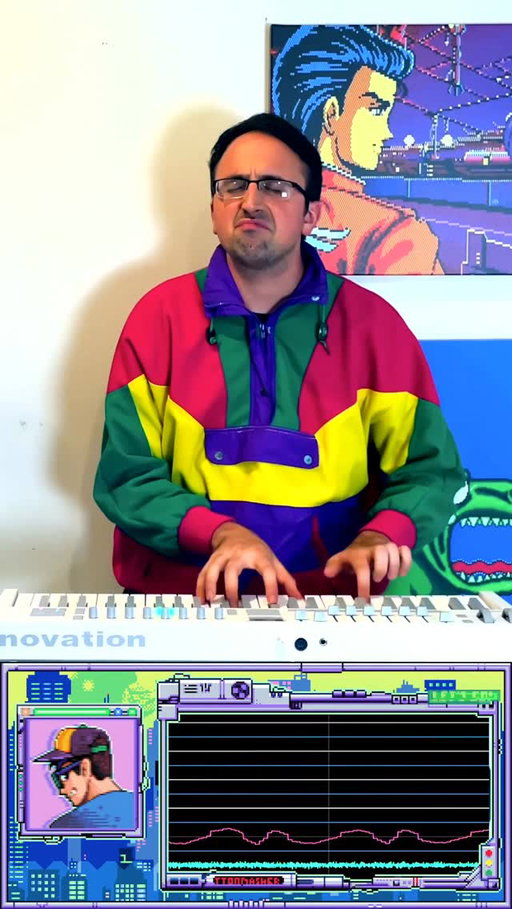 Hey guys. You might be noticing a new poster behind me! Its a screen shot from the pc88 game Startrader! I designed it on @legendarywall_art and if you want to get a new poster or design one yourself, visit the link in my link tree and use the discount code BUTTONMASHER for a 15% off discount! The song is a short sketch a i wrote for the turbografx16. What should i call it?
.
.
.
#musician #videogamemusic #keyboardist #chiptune #newmusic #music #videogames #electronicmusic #vgm #turbografx16 #jazz #jazzfusion #retrogamer #retro #vaporwave #90saesthetic #midi