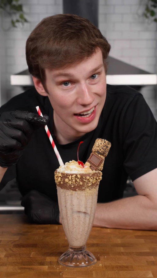 made @MrBeast a milkshake 🍫
