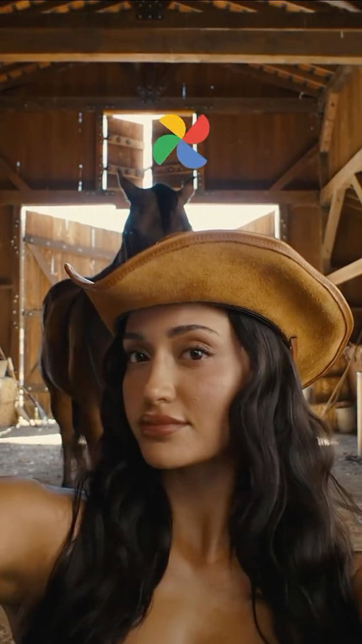 #Sponsored No distractions when you’re looking at stallions thanks to Magic Eraser from @googlephotos 🐴✨