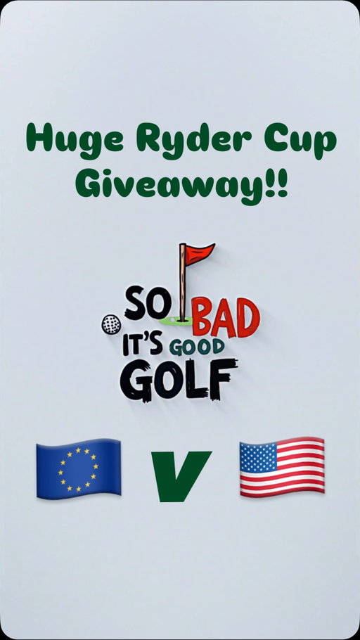 🚨HUGE RYDER CUP GIVEAWAY 🚨

To celebrate the start of the 2025 Ryder Cup we’ve teamed up with @cpg_uki to give away a head to toe @pumagolf outfit plus a fully fitted DS Adapt @cobragolf driver! 😲

For your chance to win this bundle worth up to £750, all you need to do is:

👏🏼Follow @cpg_uki 
🏌🏼‍♂️Follow @sobaditsgoodgolf 
🇪🇺🇺🇸Comment who you think will win the Ryder Cup
❤️Like this post

It’s as simple as that!!

Don’t forget to share this post for a bonus entry!

GOOD LUCK! 🇪🇺🏌🏼‍♂️🇺🇸

#golf #giveaway #competition #rydercup