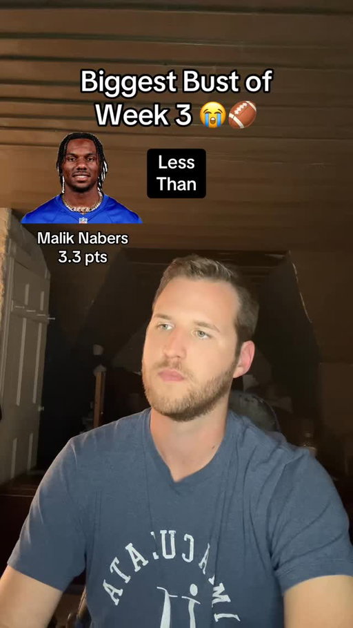 3.3 ain’t gonna do it chief 😭👍 #explore #explorepage #nfl #fantasyfootball